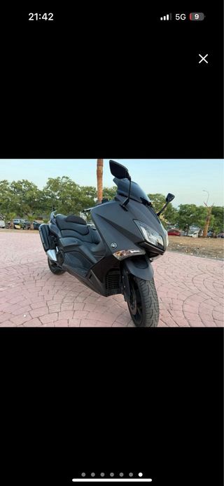 Yamaha Tmax 530 Maxi Scooter Negra