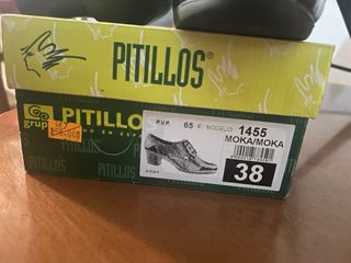 Zapatos Pitillos Marrones Talla 38