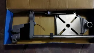 Soporte de pie para taladro con tope profundidad