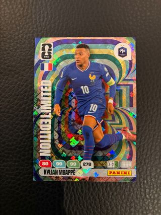Cromo Mbappé Limited Edition Adrenalyn FIFA
