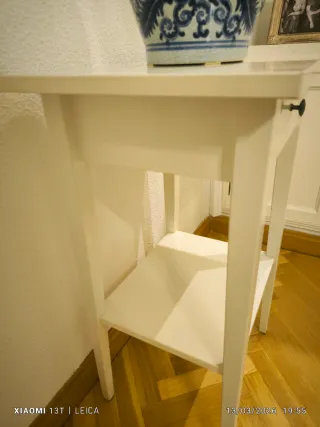 Mesita Auxiliar Blanca IKEA