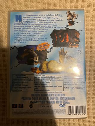DVD Ice Age: La Edad de Hielo (Español)
