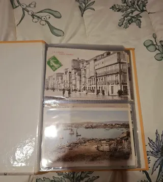 Libro Postales Antiguas La Coruña