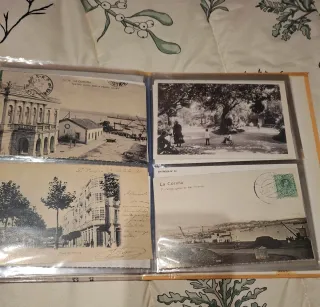 Libro Postales Antiguas La Coruña