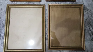 Conjunto 8 Marcos Antiguos con Cristal