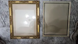 Conjunto 8 Marcos Antiguos con Cristal