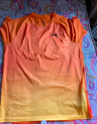 Lote 4 camisetas running usadas tallas M y L