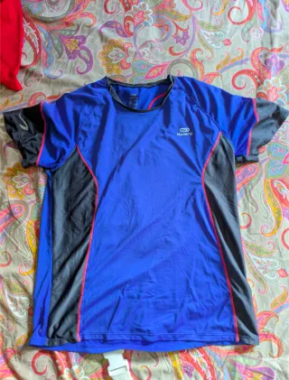 Lote 4 camisetas running usadas tallas M y L