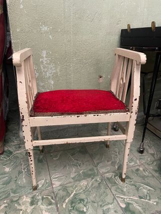 PR0212 - Banqueta descalzadora blanca