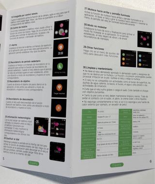 Reloj Inteligente Radiant Negro Nuevo