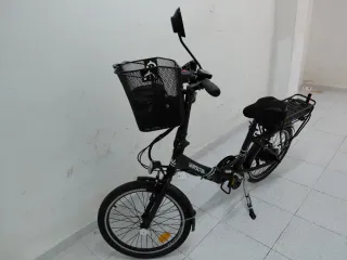 Bicicleta Eléctrica WAYSCRAL E100 Negra