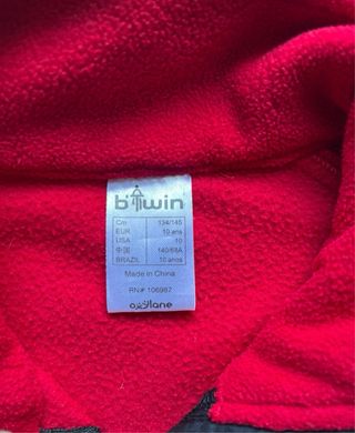 Chaqueta B'Twin Ciclismo Talla 10 Años
