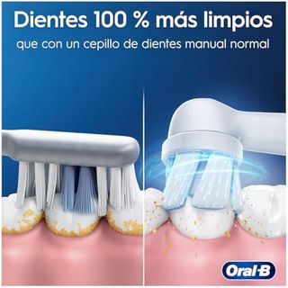 Oral-B iO 2 Cepillo de Dientes Eléctrico Rosa Suave,NUEVO, CAJA ABIERTA, 1 Cabezal, 1 Estuche De Viaje, 1 Portarrecambios, 3 Modos De Cepillado, Sensor De Presión y Temporizador, Diseñado por Braun