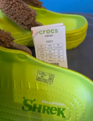 Zuecos Shrek - Talla 45