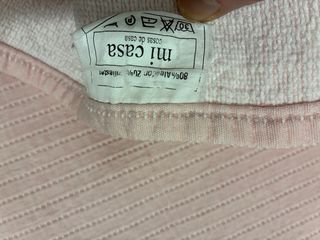 Colcha rosa cama 105 + cojín