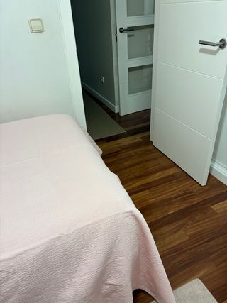 Colcha rosa cama 105 + cojín