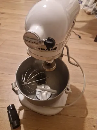 Amasadora KitchenAid Blanca