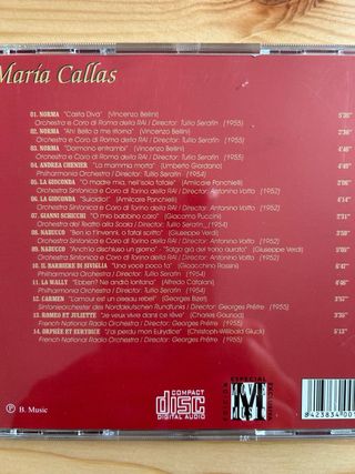 Lote de 5 CDs de María Callas.