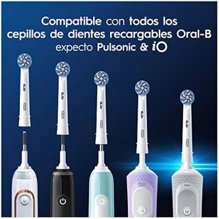 Oral-B Pro Sensitive Clean Recambios ORIGINALES NUEVO, CAJA ABIERTA,para Cepillo de Dientes Eléctrico Oral B, Pack de 8 Cabezales, Filamentos Ultrasuaves Blanco (Tamaño Buzón)