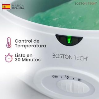 Boston Tech® Baño de Parafina para Manos Maquina -NUEVO, CAJA ABIERTA, parafina que Alivia el Dolor Muscular y Artrosis Capacidad 3L Hidrata y Revitaliza tu Piel Incluye accesorios Premium para us...