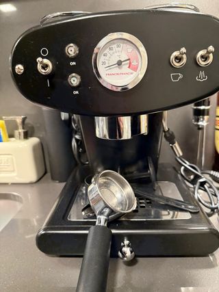 Cafetera Italiana Negra