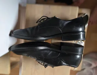 Zapatos vintage Derby Suela Madera Tachuelas