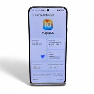 MOVIL HONOR 400 512GB/8GB RAM NEGRO