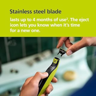 Philips OneBlade 360 Auténtico Barbero, NUEVO, CAJA ABIERTA- afeitadora y recortadora eléctrica facial y corporal, 3x 360 cuchillas, 3x peine para barba incipiente (1,3,5mm), 1x kit corporal, QP28...