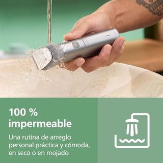 Philips Recortadora todo en uno de 12 en 1 Serie 5000 - REACONDICIONADO marcas minimas- Afeitadora y cortapelos hombre para rostro, cabeza y cuerpo, cuchillas de acero autoafilables, 20 longitudes...
