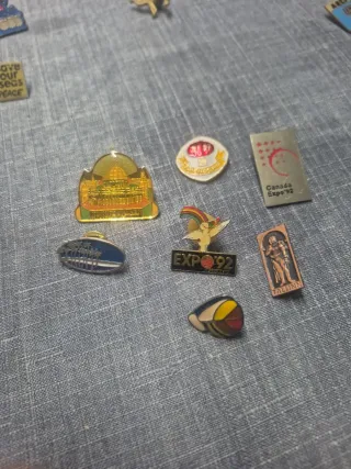 Expo 92 pins