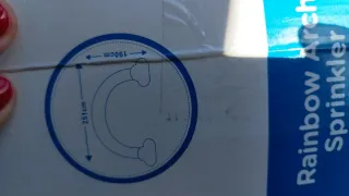 Aspersor Hinchable Arco Iris Carrefour