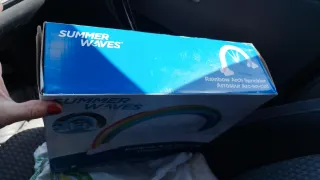 Aspersor Hinchable Arco Iris Carrefour