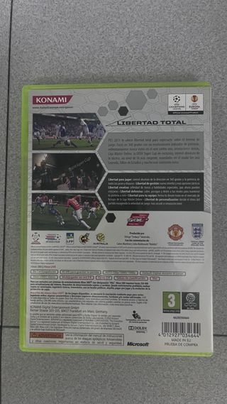 XBOX 360 Pro Evolution Soccer 2011