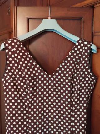 Traje de flamenca con flecos