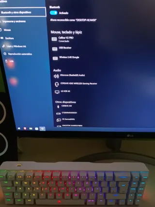 EN BUEN ESTADO - Teclado mecánico