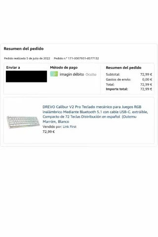EN BUEN ESTADO - Teclado mecánico