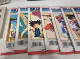 Comic Serie Blanca Bola de Dragon del 1 al 10