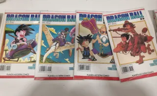 Comic Serie Blanca Bola de Dragon del 1 al 10