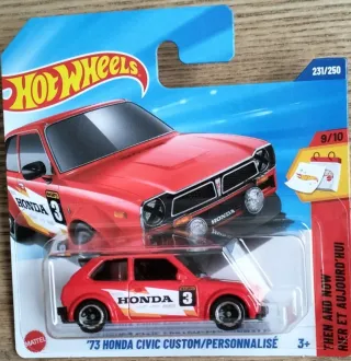Hot Wheels '73 Honda Civic Custom