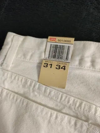 Levi's 501 Blancos USA 1991 Deadstock
