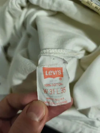 Levi's 501 Blancos USA 1991 Deadstock