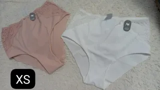 Faja XS encaje rosa y blanco