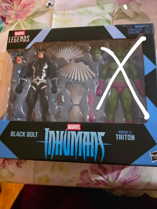 Figura Marvel Legends Black Bolt a estrenar