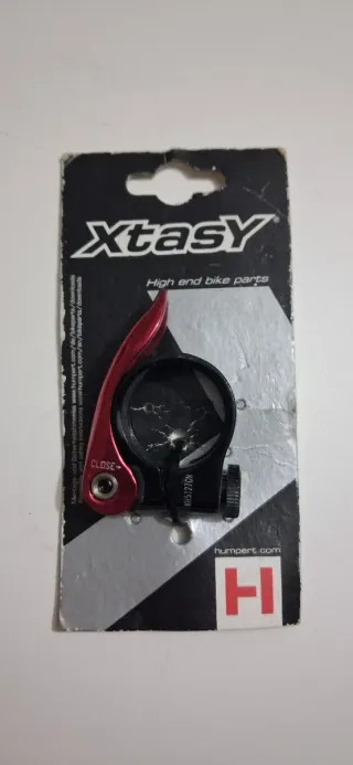 Cierre Tija Sillín Bici Xtasy Rojo