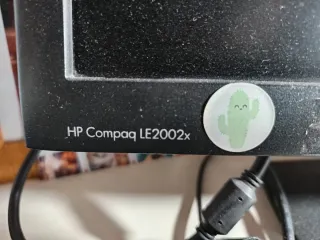 Monitor HP LCD TFT 20" Negro