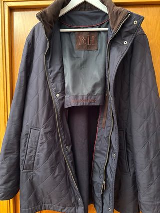 Parka Pedro del Hierro Azul Marino