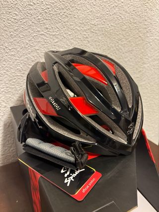 Casco Spiuk Adante ED Negro/Rojo