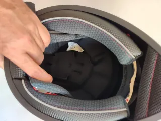 Casco integral M pintura carbono