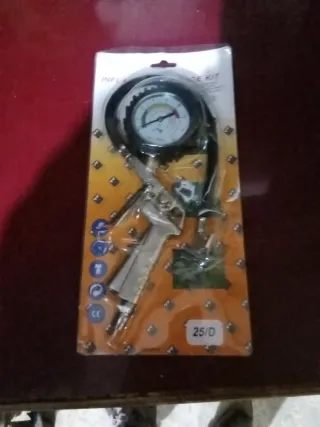 Manómetro de presión de aire para neumáticos