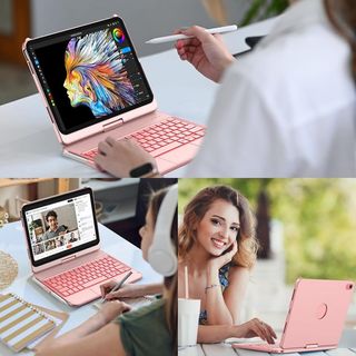 AMZCaSE FUNDA TECLADO IPAD A16 11Gen  + Metapen A8